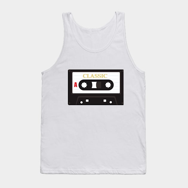 cassette classic side a Tank Top by radeckari25